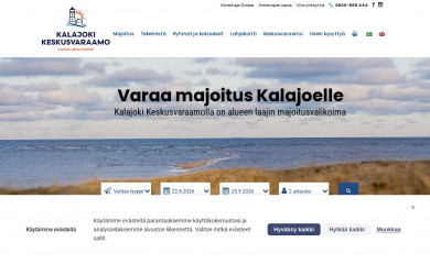 kalajokikeskusvaraamo.fi screenshot