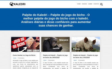 kaledri.com screenshot