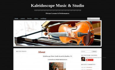 kaleidoscopemusicstudio.com screenshot