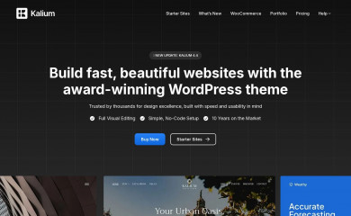 https://kaliumtheme.com screenshot