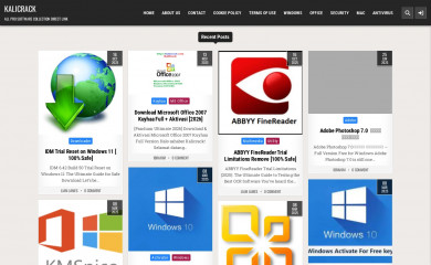 kalicrack.com screenshot