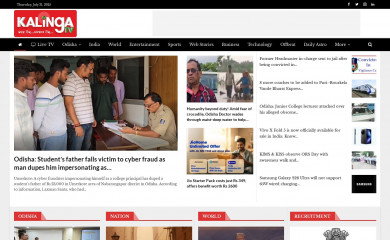 kalingatv.com screenshot