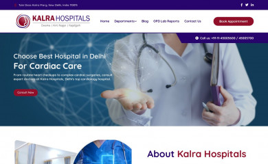 kalrahospitals.org screenshot
