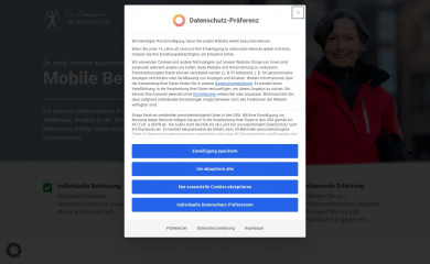 kammerer-betriebsaerztin.de screenshot