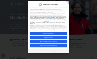 kammerer-betriebsaerztin.de screenshot