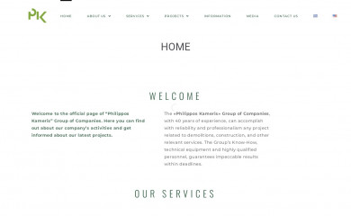 kamerisgroup.com screenshot