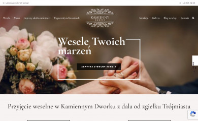 kamiennydworek.com screenshot