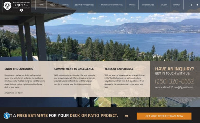 kamloopsrenovation911.com screenshot