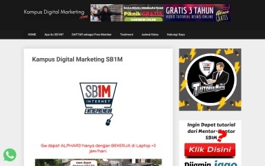 http://kampusdigitalmarketing.com screenshot