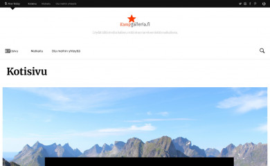 kampgalleria.fi screenshot