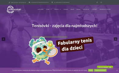 kampinosport.pl screenshot
