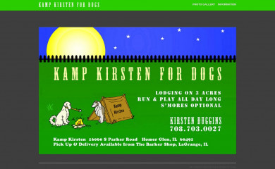 kampkirsten.com screenshot