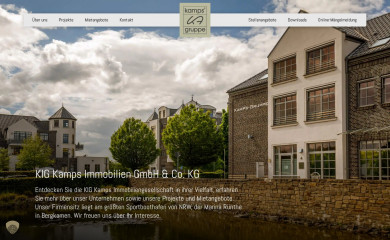 kamps-immobilien.de screenshot