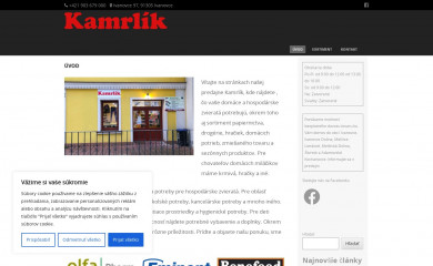 kamrlik.sk screenshot