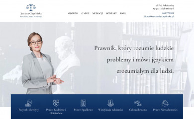 kancelaria-cieplinska.pl screenshot