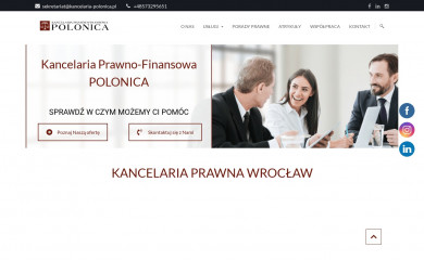 kancelaria-polonica.pl screenshot
