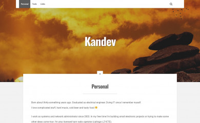 kandev.com screenshot