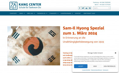 kang-center.de screenshot