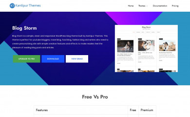 Blog Storm screenshot