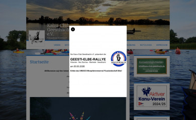 kanu-club-geesthacht.de screenshot