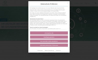 https://www.kanyo.de/ screenshot
