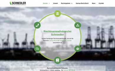 kanzlei-schnedler.com screenshot