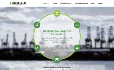 kanzlei-schnedler.com screenshot