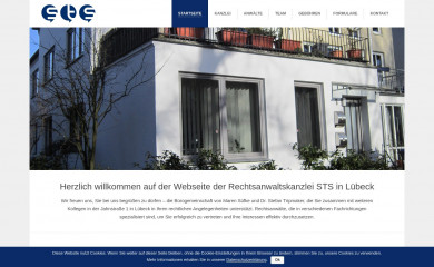 kanzlei-sts.de screenshot