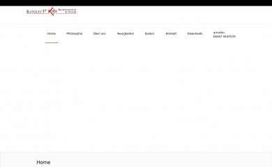 kanzlei37.de screenshot