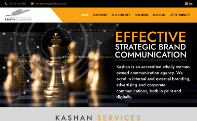 kashan.co.za screenshot