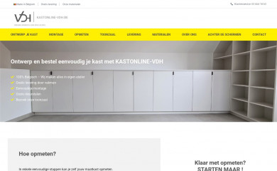 kastonline-vdh.be screenshot