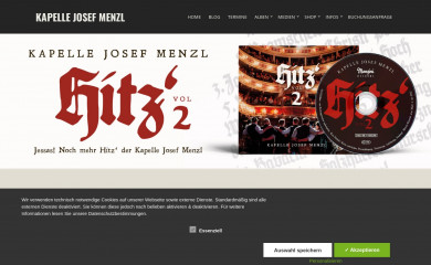 kapelle-josefmenzl.de screenshot