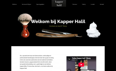 kapperhalil.nl screenshot