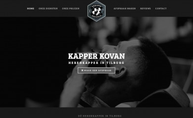 kapperkovan.nl screenshot
