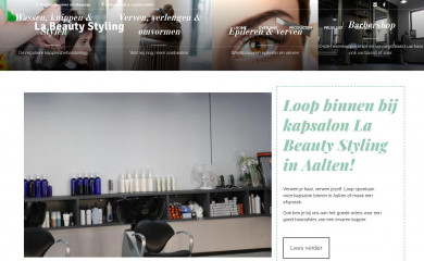 kapsalonlabeautystyling.nl screenshot