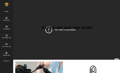 kapsalonvdborn.nl screenshot