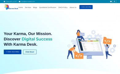 karmadesk.us screenshot