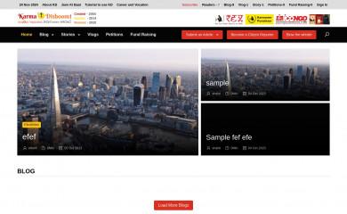 karmadishoom.com screenshot