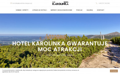karolinka-karpacz.pl screenshot