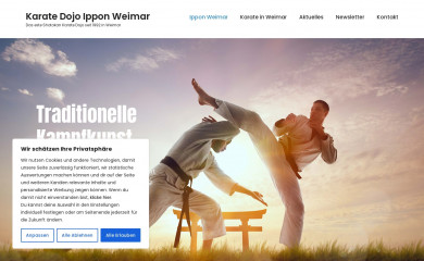karate-dojo-ippon-weimar.de screenshot