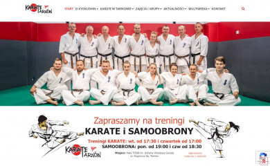 karatetarnow.pl screenshot