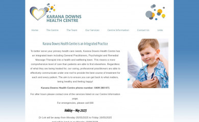 karanadownshc.com.au screenshot