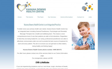 karanadownshc.com.au screenshot