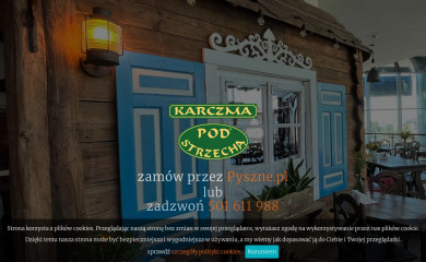 karczma-podstrzecha.com.pl screenshot