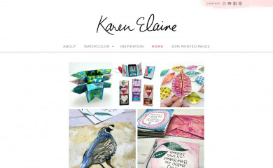 karenelaine.com screenshot
