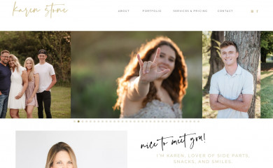 karenstonephoto.com screenshot