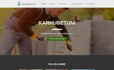 karhubetoni.fi screenshot