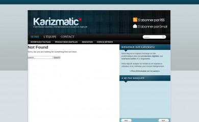 karizmatic.fr screenshot