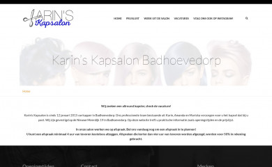 karinskapsalonbadhoevedorp.nl screenshot