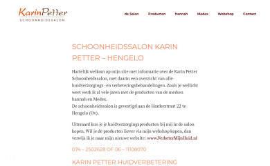 karinpetter.nl screenshot